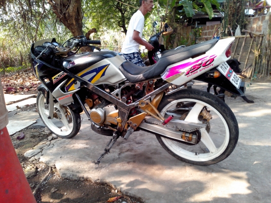 ขาย KR150 ปี39 รถจอดนาน ทะเบียนชุดโอนครบ ภาษีขาดเกินสามปี