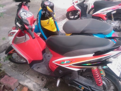 Mio 2 ตา ท่ออาร์ม (ตัวเก่าแปลง) เครื่องดี ใช้งานได้เลย ทะเบียนไม่ขาด