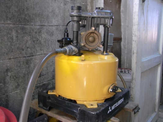 ขายปั้มน้ำ Mitsubishi 100W สภาพสวยพร้อมใช้ รับประกันคุณภาพ ดูประวัติการขายผมได้ครับ