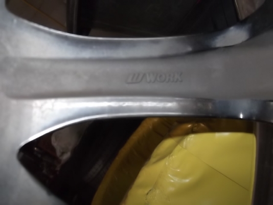 ขายล้อ W WORKขอบ20แท้ๆ MADE IN JAPAN 45000.-