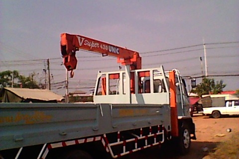 ขายด่วน6ล้อติดเครนยูนิค4ตันตัวรถยาว7เมตร30ด่วนราคา1ล้านสภาพสวย