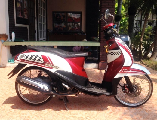 ขาย yamaha finoจดปี51 ทะเบียนไม่ขาดเอกสารชุดโอนครบ