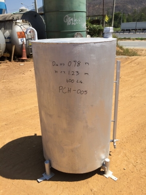 ถังน้ำมันเหล็ก ขนาด 600 ลิตร สถาพสวย พร้อมใช้งาน