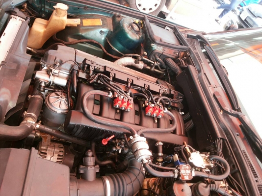 รถเก๋ง BMW ปี 94 เกียร์ออโต้ ติดแก๊สหัวฉีด ราคา 103,000 บ.