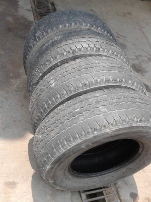 265/70R16 BRIDGESTONE DUELER  H/T 840 ชุด 4 เส้น TEL.081-427-3941