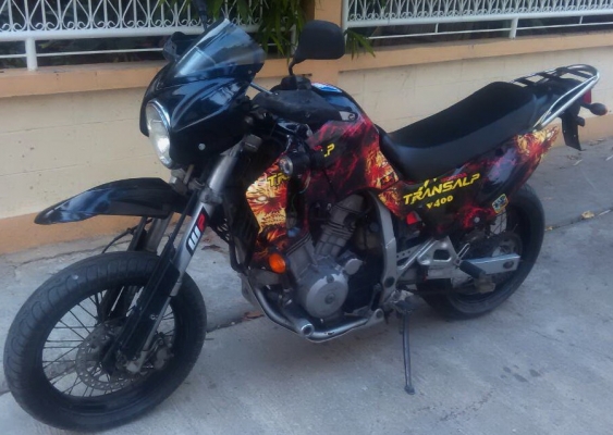 ขาย honda transalp 400 โมตาร์ด
