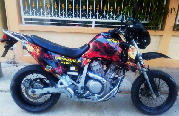 ขาย honda transalp 400 โมตาร์ด