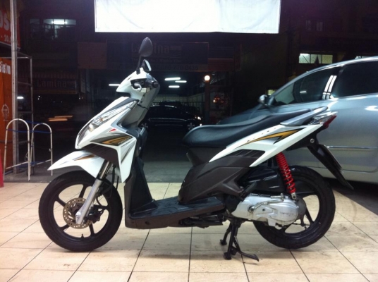 ขออนุญาติขาย Honda Click 110i ตัว TOP ล้อแม็กแท้ สีขาวมุก