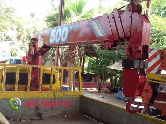 ขายรถบรรทุก 6 ล้อ ติดเครน TADANO 5 ตัน