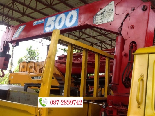 ขายรถบรรทุก 6 ล้อ ติดเครน TADANO 5 ตัน