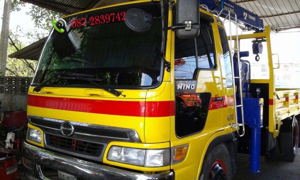 ขายรถบรรทุก 6 ล้อ ติดเครน TADANO 5 ตัน