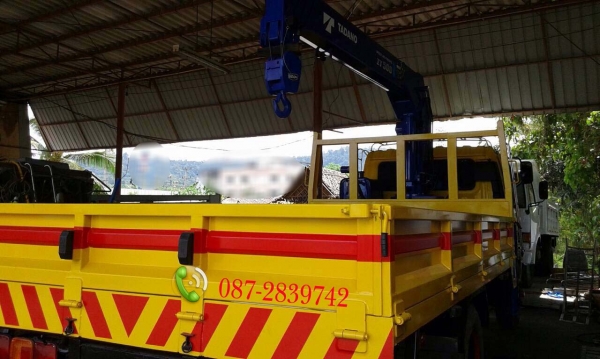 ขายรถบรรทุก 6 ล้อ ติดเครน TADANO 5 ตัน