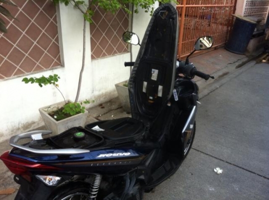 Yamaha Nouvo Elegance 135 cc น้ำเงิน ดำ สวยเครื่องดี