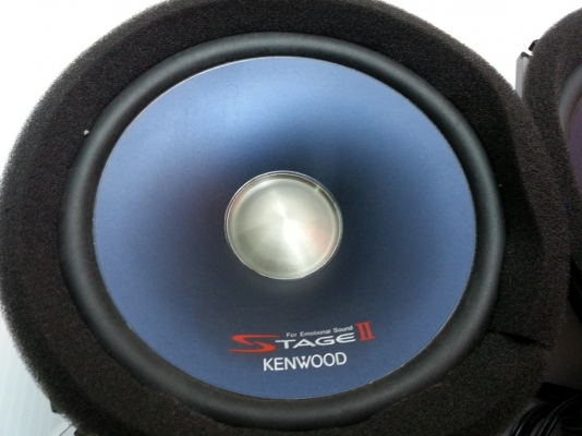 ชุดลำโพงแยกชิ้น Kenwood Stage II รุ่นใหญ่ มือ2ญี่ปุ่น
