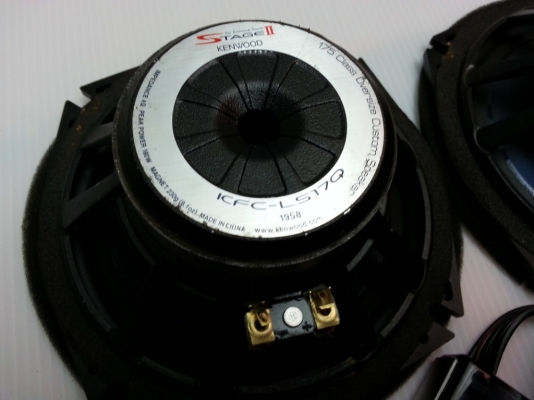 ชุดลำโพงแยกชิ้น Kenwood Stage II รุ่นใหญ่ มือ2ญี่ปุ่น