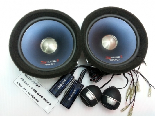 ชุดลำโพงแยกชิ้น Kenwood Stage II รุ่นใหญ่ มือ2ญี่ปุ่น