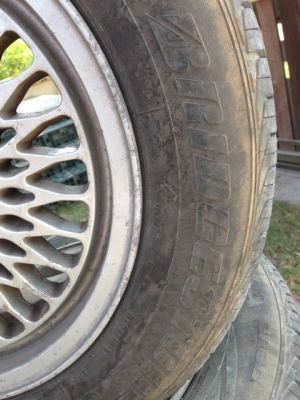ขายล้อBMW318E36พร้อมยาง