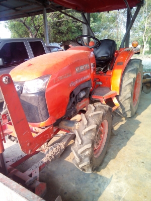 290000บาท Kubota L3608 +โลตารี่1.6ตร้าช้าง+ผาน6x22"+ดันหน้าตราช้าง