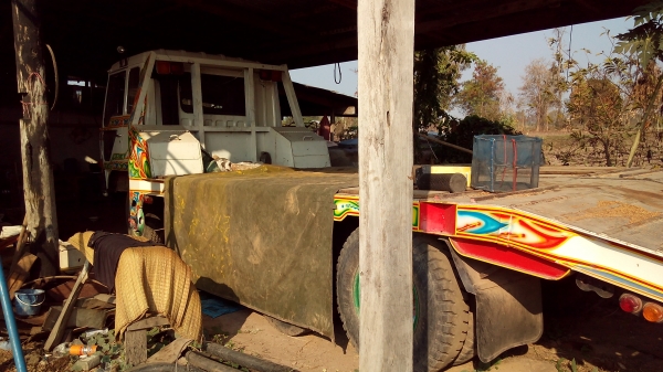 ขายรถเกี่ยวข้าวพร้อมเทรนเลอร์