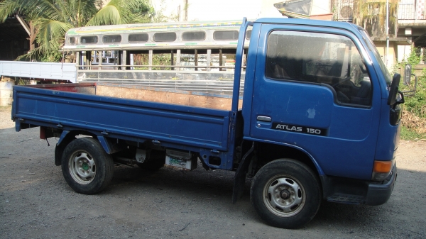 NISSAN ATLAS 150 ป้ายเล็กไม่ติดเวลา เครื่องเบนฃิน2000cc.แก๊สLPG แอร์ เพาเวอร์ รถนอก ขับนิ่ม ประหยัด สภาพดี