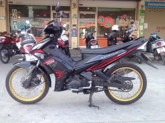 ยามาฮ่า สปาร์ค 135i สีดำ สตาร์ทมือ ปี 53 สภาพสวย ๆ เดิม ๆ