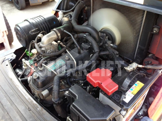 ขายรถโฟล์คลิฟท์ โตโยต้า 8FG15 เสาสูง 3 ม. จากประเทศญี่ปุ่น