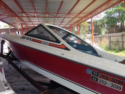 ขายเรือยามาฮ่าP-17x ราคา 150,000.-พร้อมใช้+เทเลอร์