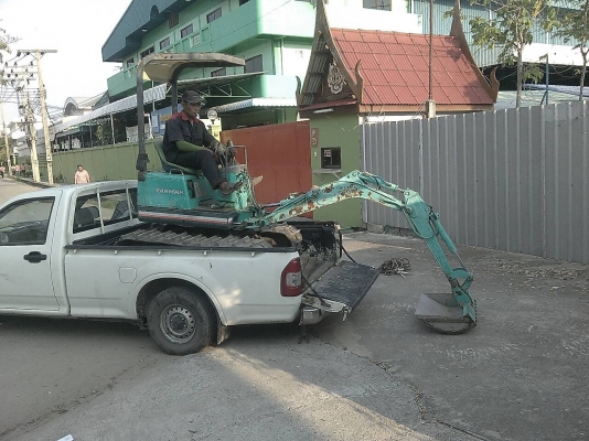 ไปส่งถึงที่ให้แล้วนะครับ - สำหรับ  รถขุด แบคโฮ KUBOTA : KH007 มือสองญี่ปุ่น