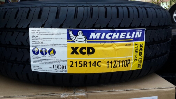 215 R14 XCD มิชลินยางใหม่
