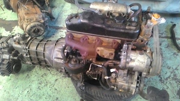 เครื่อง isuzu  4JG 2เกียร์สายพร้อมใบคุ้มลงเล่ม เครื่องสภาพดี