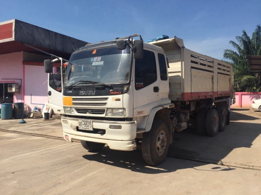 ขายรถ10ล้อดั้มพ์ ISUZU FXZ23NZH24 เครื่อง 320แรงม้า ปี50 สนใจโทร 081-970-1072