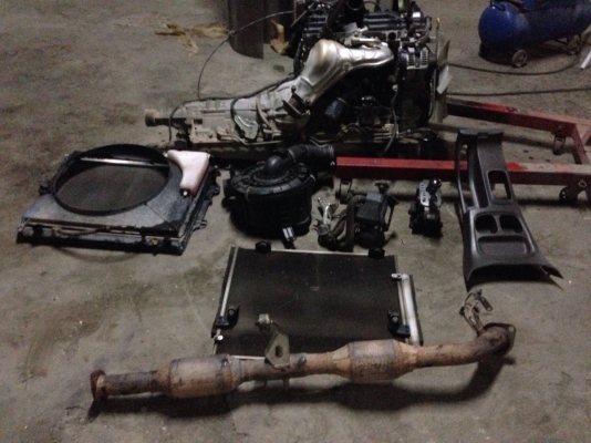 เครื่องยนต์พร้อมเกรีย์ออโต้ toyota fortuner-vigo รหัส 2TR-FE