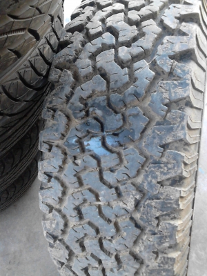 31X10.50R15 BF Goodrich AlLL Terrain T/A  MADE IN USA.  มี 1 ล้อ  ติดต่อ .TEL.081-427-3941
