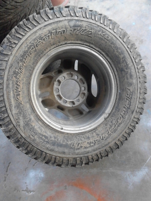31X10.50R15 BF Goodrich AlLL Terrain T/A  MADE IN USA.  มี 1 ล้อ  ติดต่อ .TEL.081-427-3941