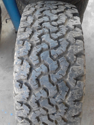 31X10.50R15 BF Goodrich AlLL Terrain T/A  MADE IN USA.  มี 1 ล้อ  ติดต่อ .TEL.081-427-3941