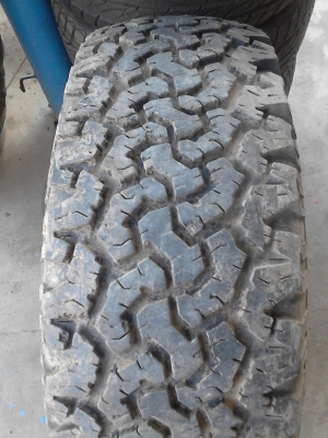 31X10.50R15 BF Goodrich AlLL Terrain T/A  MADE IN USA.  มี 1 ล้อ  ติดต่อ .TEL.081-427-3941