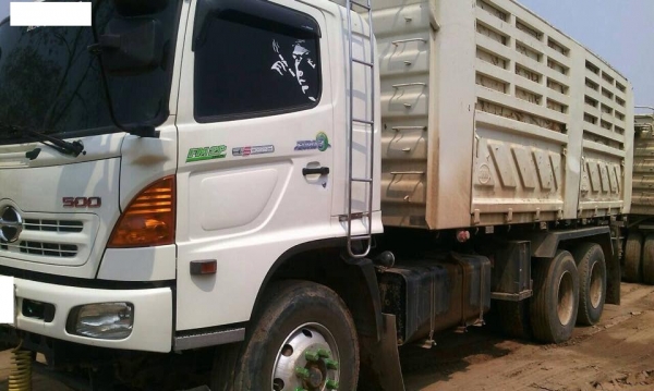 ขายรถสิบล้อ hino fm2P 380 แรง ปี 54 พ่วงแม่ลูก ดั้มสามมิตร รถสวยพร้อมใช้งาน