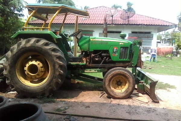 รถไถ่จอนเดียร์5310เพลาเดียว เครื่องหลวม อุปกรณ์ ดันหน้า พาล7