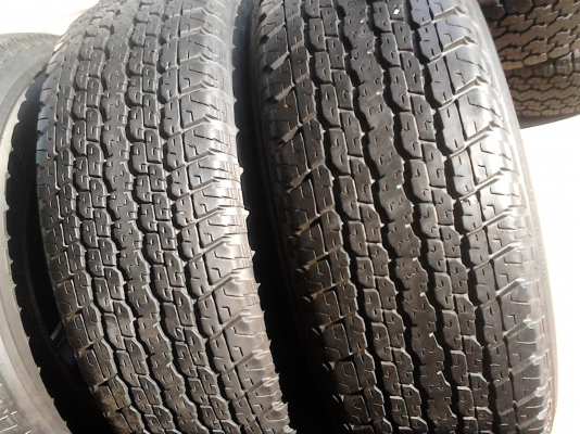 255/65R17 BRIDGESTONE DUELER H/T 840 ปี2012 ชุด 4 เส้น หนา เสมอทุกเส้น TEL.081-427-3941