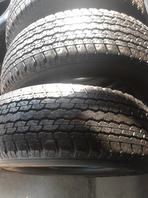 255/65R17 BRIDGESTONE DUELER H/T 840 ปี2012 ชุด 4 เส้น หนา เสมอทุกเส้น TEL.081-427-3941