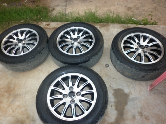 ขายล้อmitsubishiขอบ15"4X114 ขายล้อmitsubishiขอบ15"4X114
