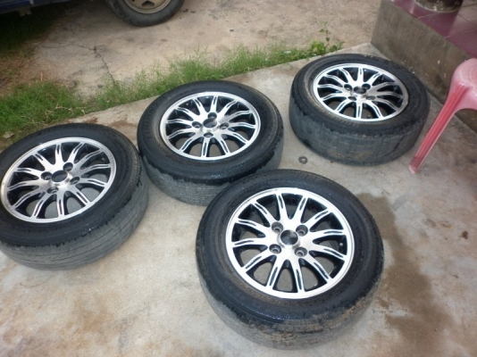 ขายล้อmitsubishiขอบ15"4X114 ขายล้อmitsubishiขอบ15"4X114