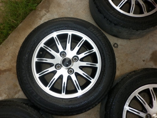 ขายล้อmitsubishiขอบ15"4X114 ขายล้อmitsubishiขอบ15"4X114