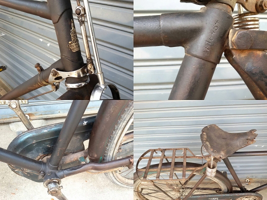 ขายจักรยานโบราณราเล่ห์ 28 ชายปีเก่ามีปรับหนืดคอมีรูปครับ