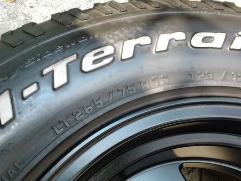 ล้อ-25 + BF All USA. 265/75/16 ปี10 สวยๆ 1ชุด ล้อ-25 + BF All USA. 265/75/16 ปี10 สวยๆ 1ชุด