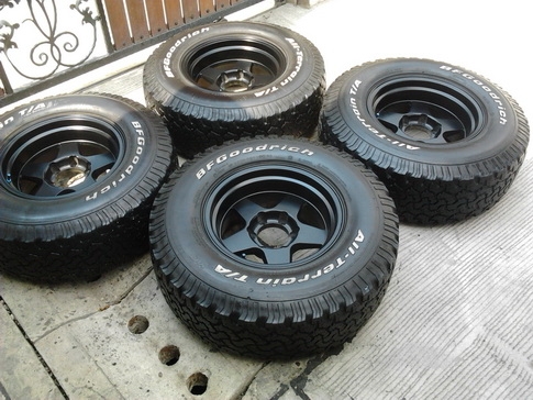 ล้อ-25 + BF All USA. 265/75/16 ปี10 สวยๆ 1ชุด ล้อ-25 + BF All USA. 265/75/16 ปี10 สวยๆ 1ชุด