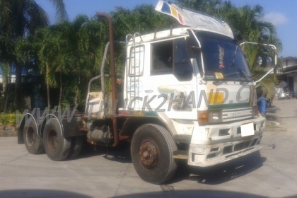 รถบรรทุก 10 ล้อ หัวลาก   MITSUBISHI ปีจดทะเบียน 2535   225   แรงม้า