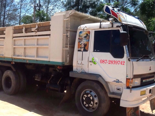 ขายรถดั้มพ์ 10 ล้อ 2 เพลา MITSUBISHI