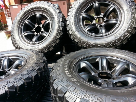 ขายล้อเล็บเหยี่ยวแท้ พร้อมยาง Yokohama MT ขายล้อเล็บเหยี่ยวแท้ พร้อมยาง Yokohama MT