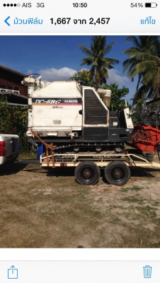 ขายด่วนรถเกี่ยวนวดข้าวคูโบต้าDC-68G